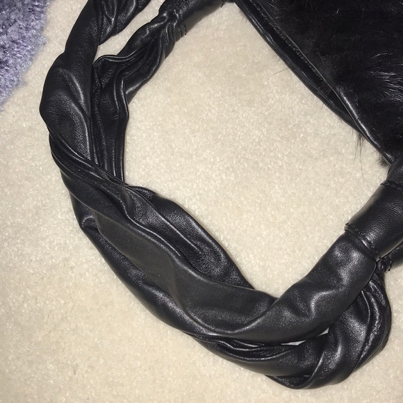 NWOT PAOLO MASI Mink Fur tote - Picture 8 of 8